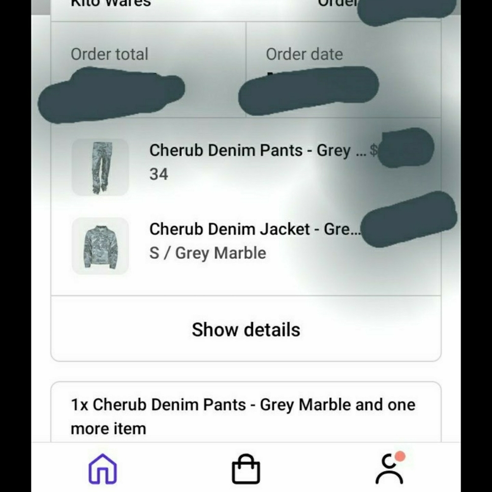 Kito Wares cherub marble pants - Picture 2 of 9